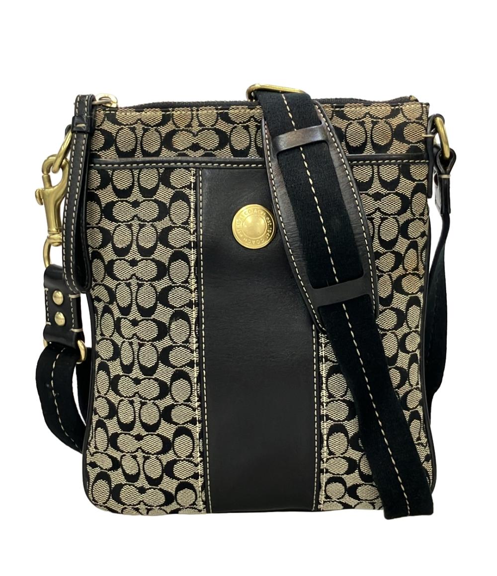 COACH ショルダーバッグ 斜め掛け ミニシグネチャー レディース コーチ