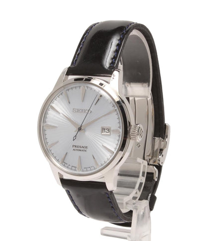 SEIKO 腕時計 プレサージュ PRESAGE 自動巻き シルバー 4R35-01T0 メンズ セイコー