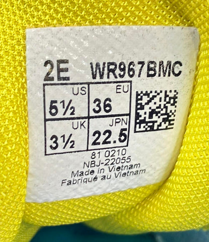 美品 ニューバランス ローカットスニーカー 間寛平 WR967BMC SIZE 22.5 (S) NEW BALANCE