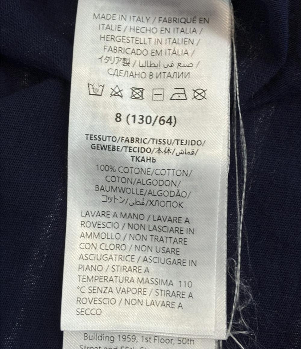 GUCCI 半袖 Tシャツ ストライプ コットンジャージー Tシャツ 130 ボーダー柄 547559 XJGY6 4392 キッズ SIZE 8 (130) グッチ