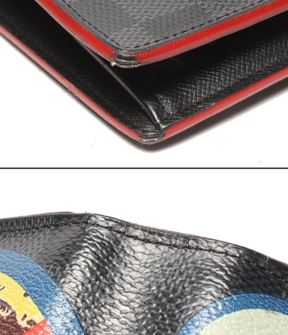 LOUIS VUITTON 長財布 LVアルプス ダミエ ポルトフォイユ ブラザ N60091 メンズ ルイ・ヴィトン