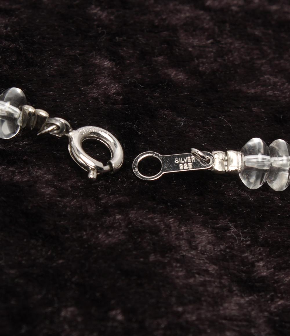 ネックレス SV925 ターコイズ ルビー 水晶 レディース