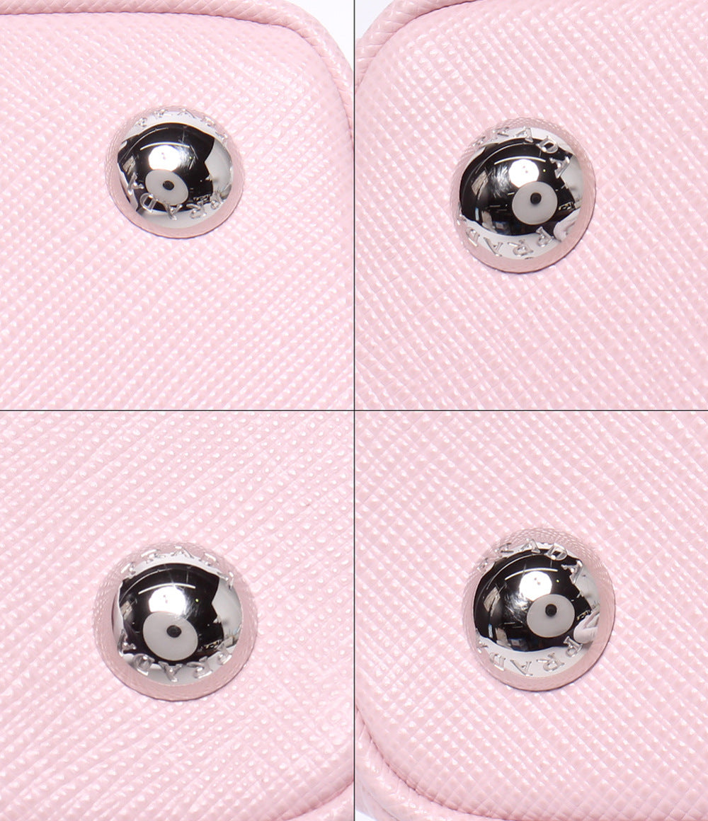 美品 PRADA 2WAY ハンドバッグ ショルダーバッグ 肩掛け 斜め掛け ミニバッグ サフィアーノ ガレリア 1BA906 レディース プラダ