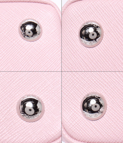 美品 PRADA 2WAY ハンドバッグ ショルダーバッグ 肩掛け 斜め掛け ミニバッグ サフィアーノ ガレリア 1BA906 レディース プラダ