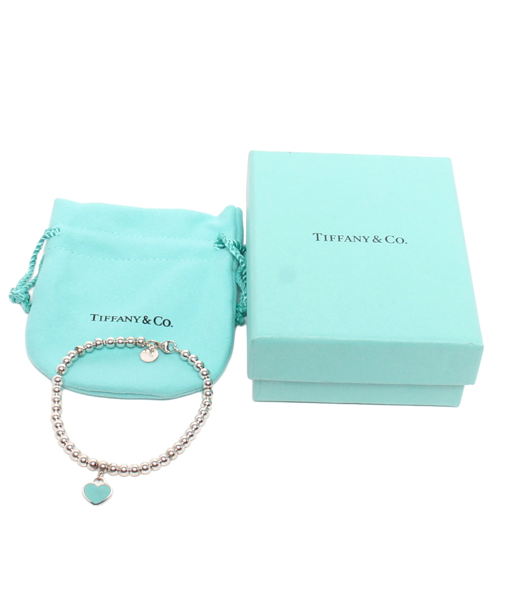 Tiffany & Co. ブレスレット SV925 リターントゥティファニー ハートタグ ボールチェーン レディース ティファニー
