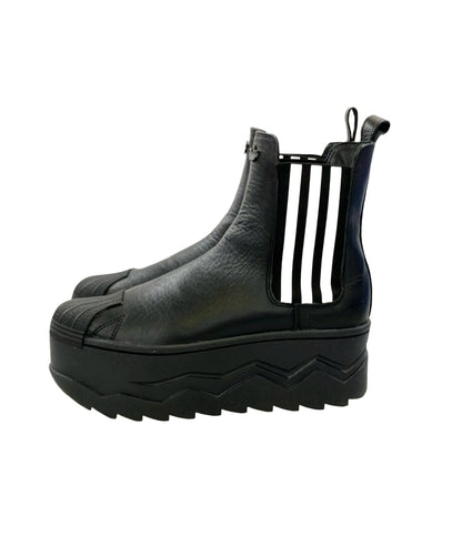 adidas サイドゴアブーツ 厚底 SSTR PLATFORM BOOTS JQ6707 レディース SIZE 24.0 アディダス