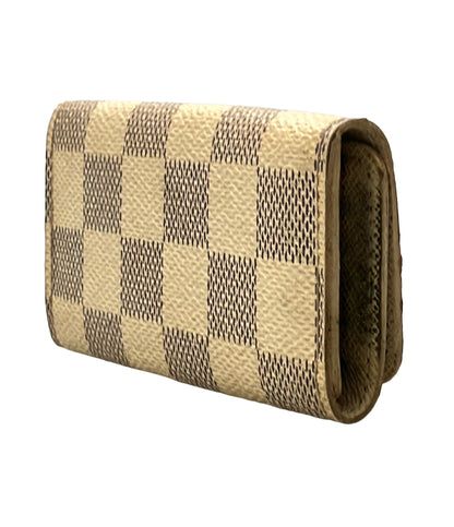 LOUIS VUITTON 4連キーケース ミュルティクレ4 ダミエ アズール N60020 ユニセックス ルイ・ヴィトン