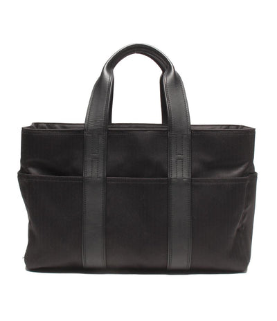 美品 HERMES トートバッグ ハンドバッグ シルバー金具 アカプルコMM トワルシェブロン レディース エルメス