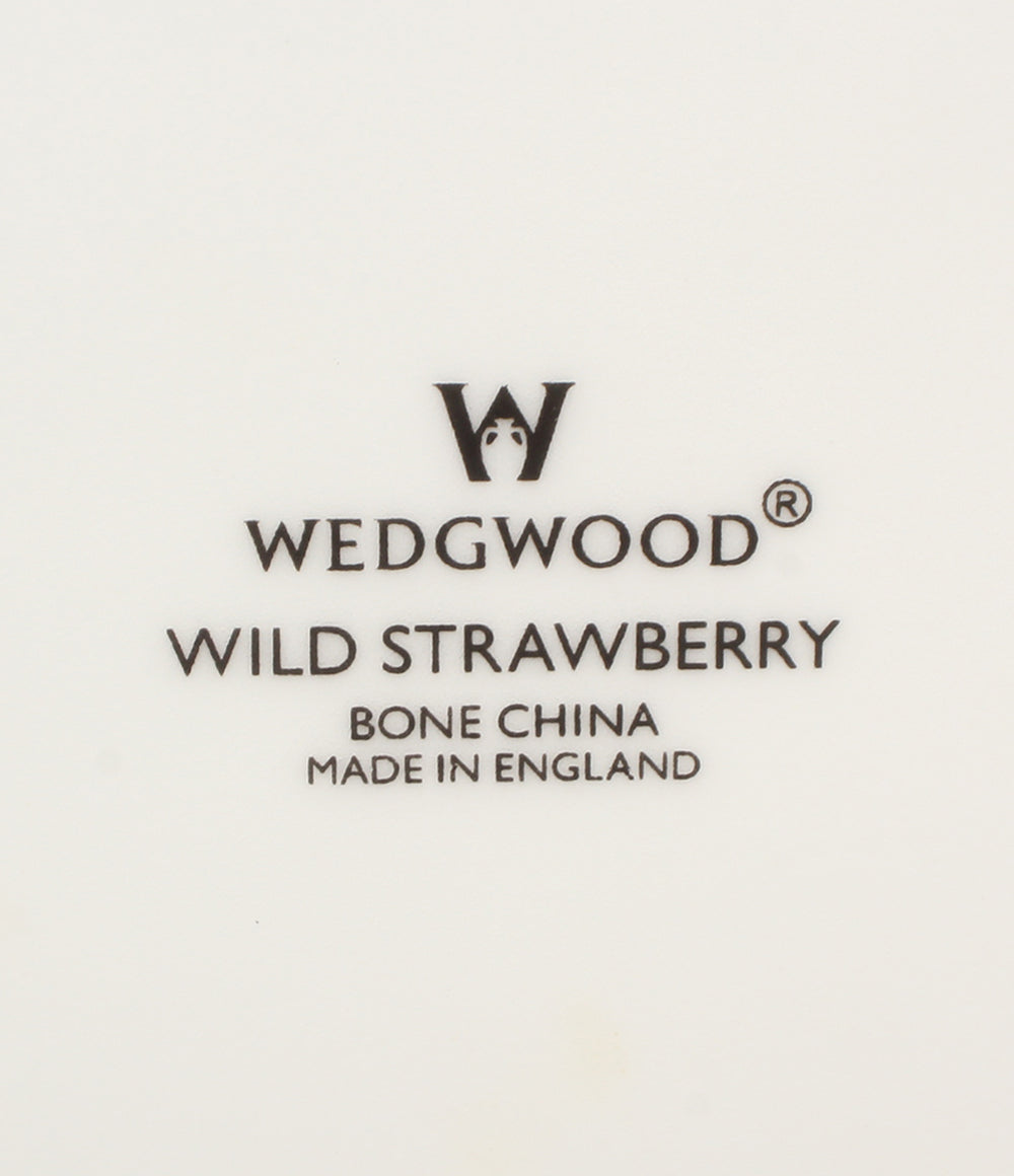 美品 WEDGWOOD スパイラルトレイ 皿 21cm ワイルドストロベリー ウエッジウッド