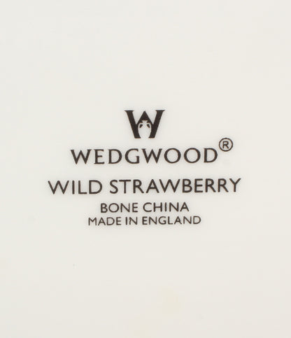 美品 WEDGWOOD スパイラルトレイ 皿 21cm ワイルドストロベリー ウエッジウッド