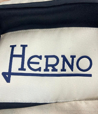 美品 ヘルノ ノーカラーコート レディース SIZE 40 (S) Herno