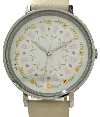 セイコー 腕時計 となりのトトロ ALBA アルバ クオーツ ホワイト VJ21-KLY0 レディース SEIKO