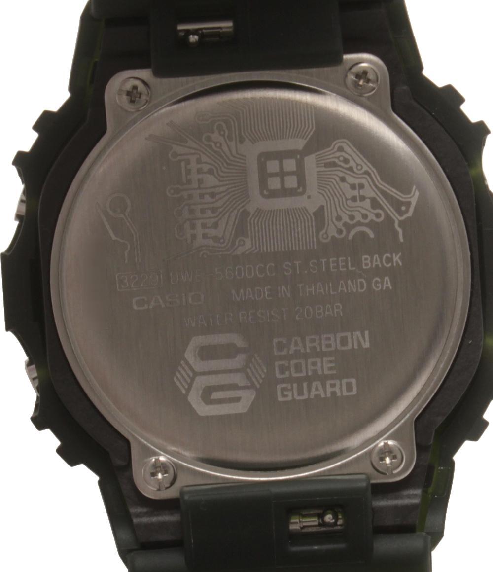 美品 CASIO 腕時計 カーボンコアガード G-SHOCK クオーツ DWE-5600CC レディース メンズ カシオ