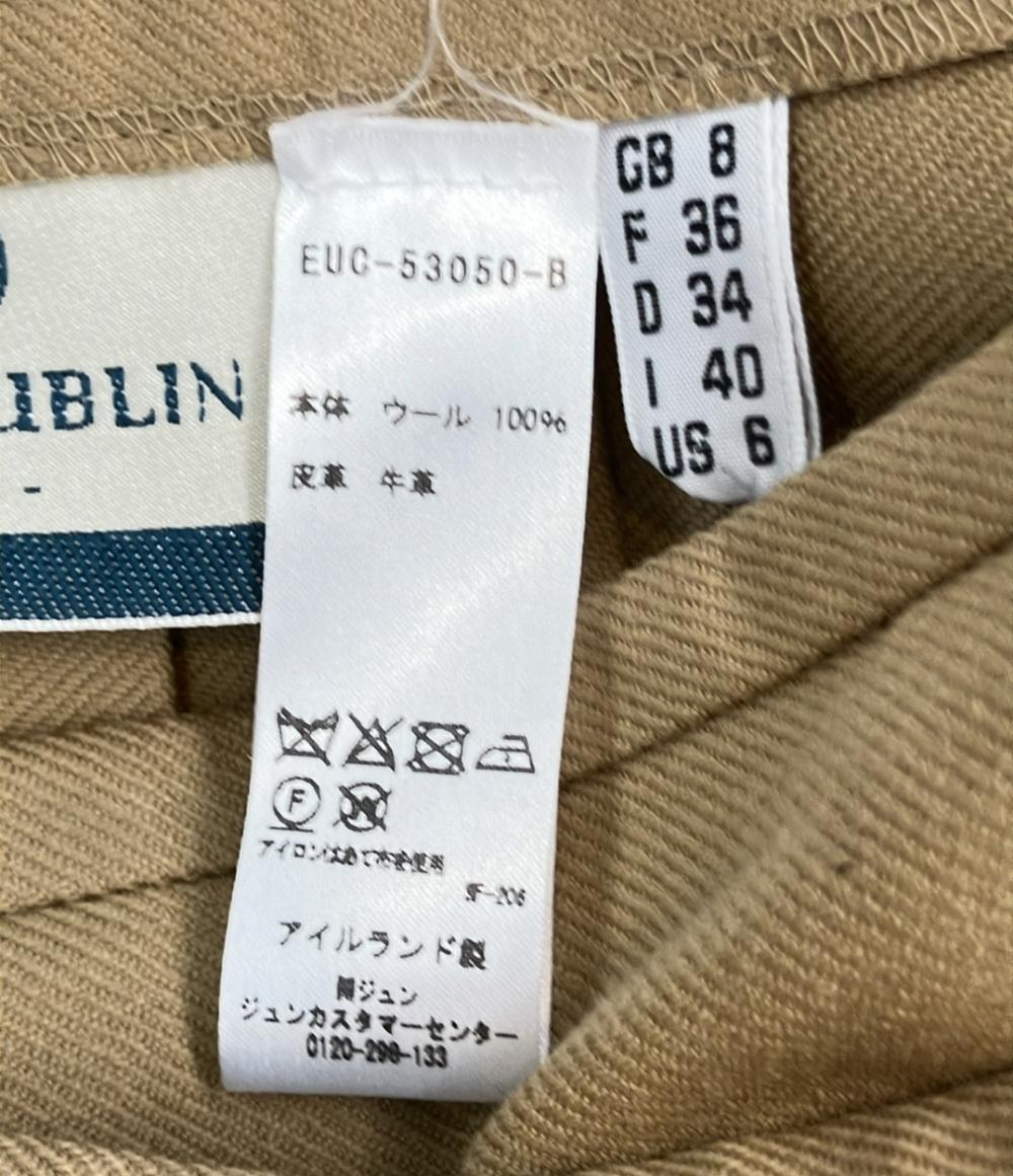 O’NEIL of DUBLIN ラップ プリーツスカート キャメル EUC-53050-B レディース SIZE US6 (S) オニールオブダブリン