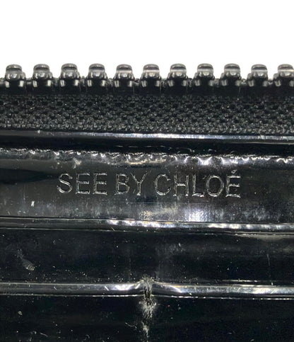 シーバイクロエ ラウンドファスナー長財布 ユニセックス SEE BY CHLOE