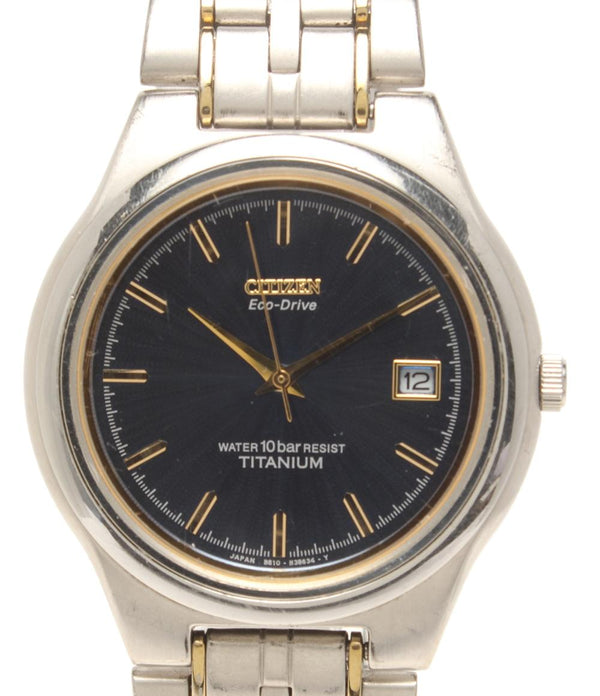 CITIZEN 腕時計 エコドライブ ソーラー ブルー系 B810-H22757 メンズ シチズン