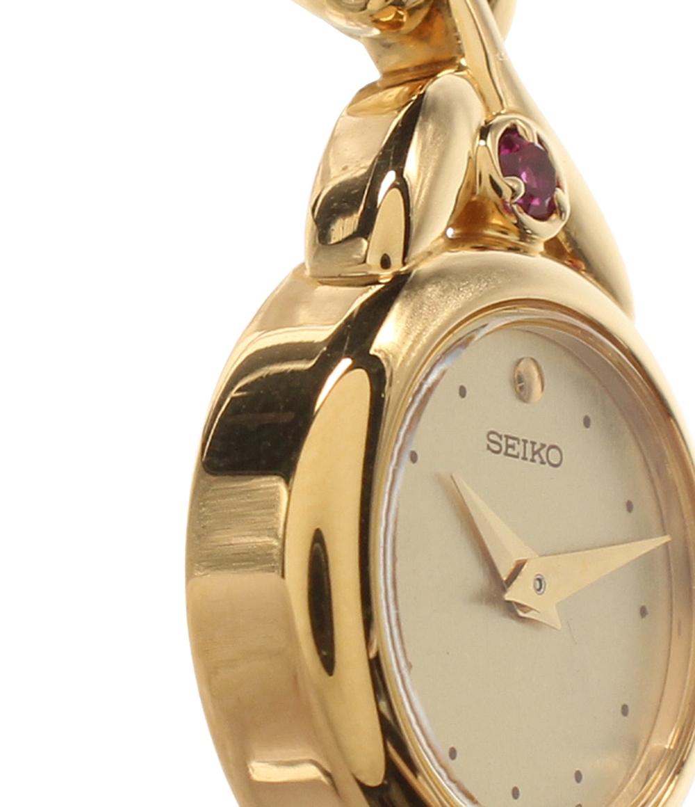 SEIKO 腕時計 クオーツ ゴールド 1E20-0430 レディース セイコー