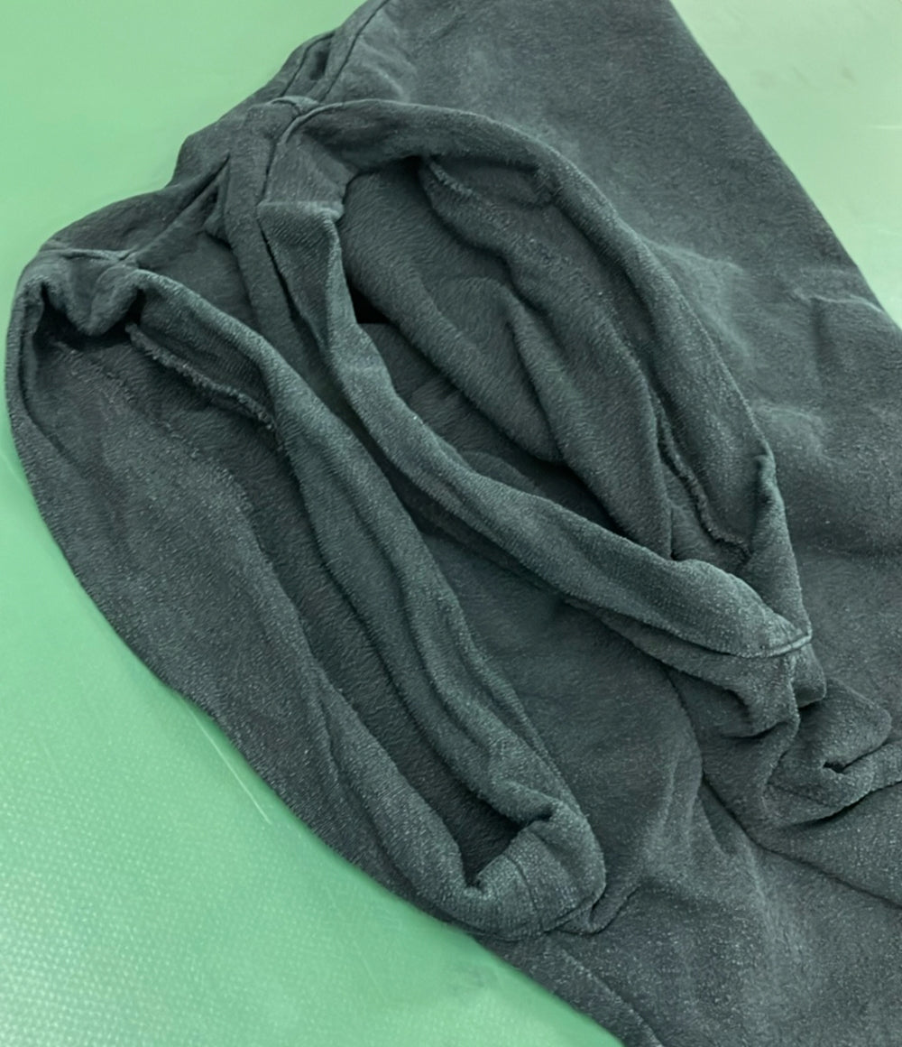 シャリーフ バタフライ柄パイルクルーネックノースリーブTシャツ メンズ SHAREEF