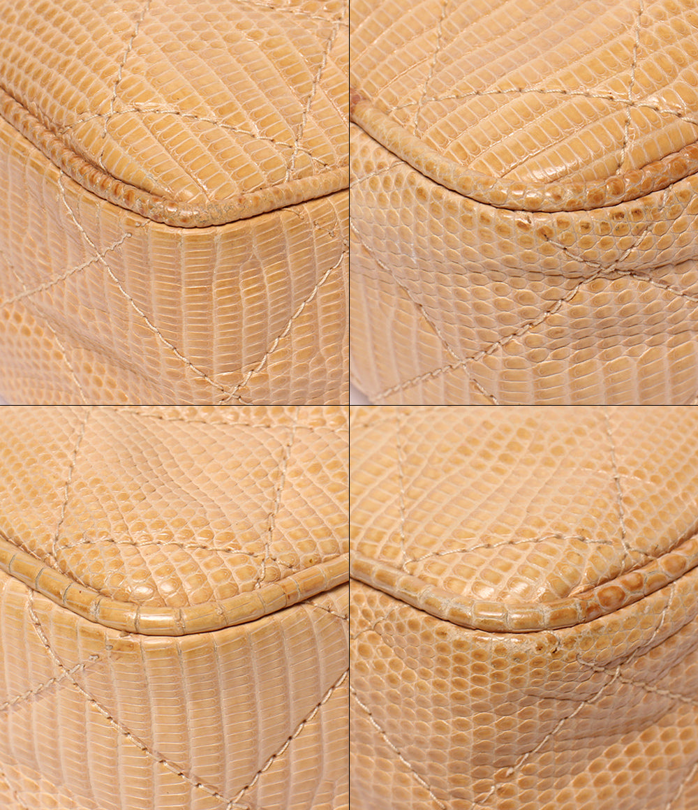 CHANEL チェーンショルダーバッグ 肩掛け 斜め掛け 1番台 ゴールド金具 マトラッセ レディース シャネル