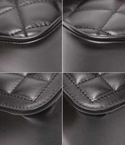 美品 GUCCI チェーンショルダーバッグ 肩掛け デコ ミニ キルティング 741457 480028 レディース グッチ
