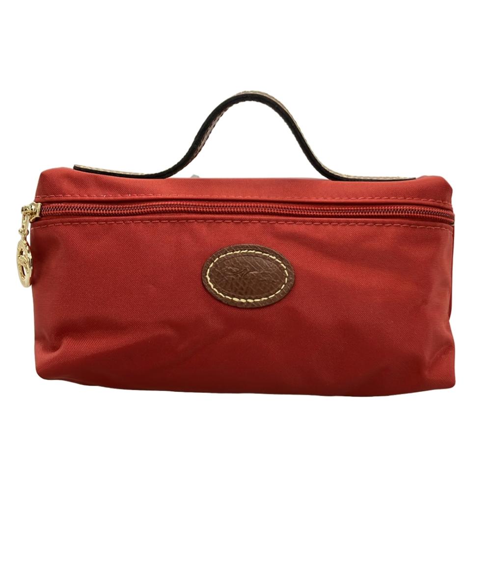 美品 Longchamp ハンドバッグ ポーチ レディース ロンシャン