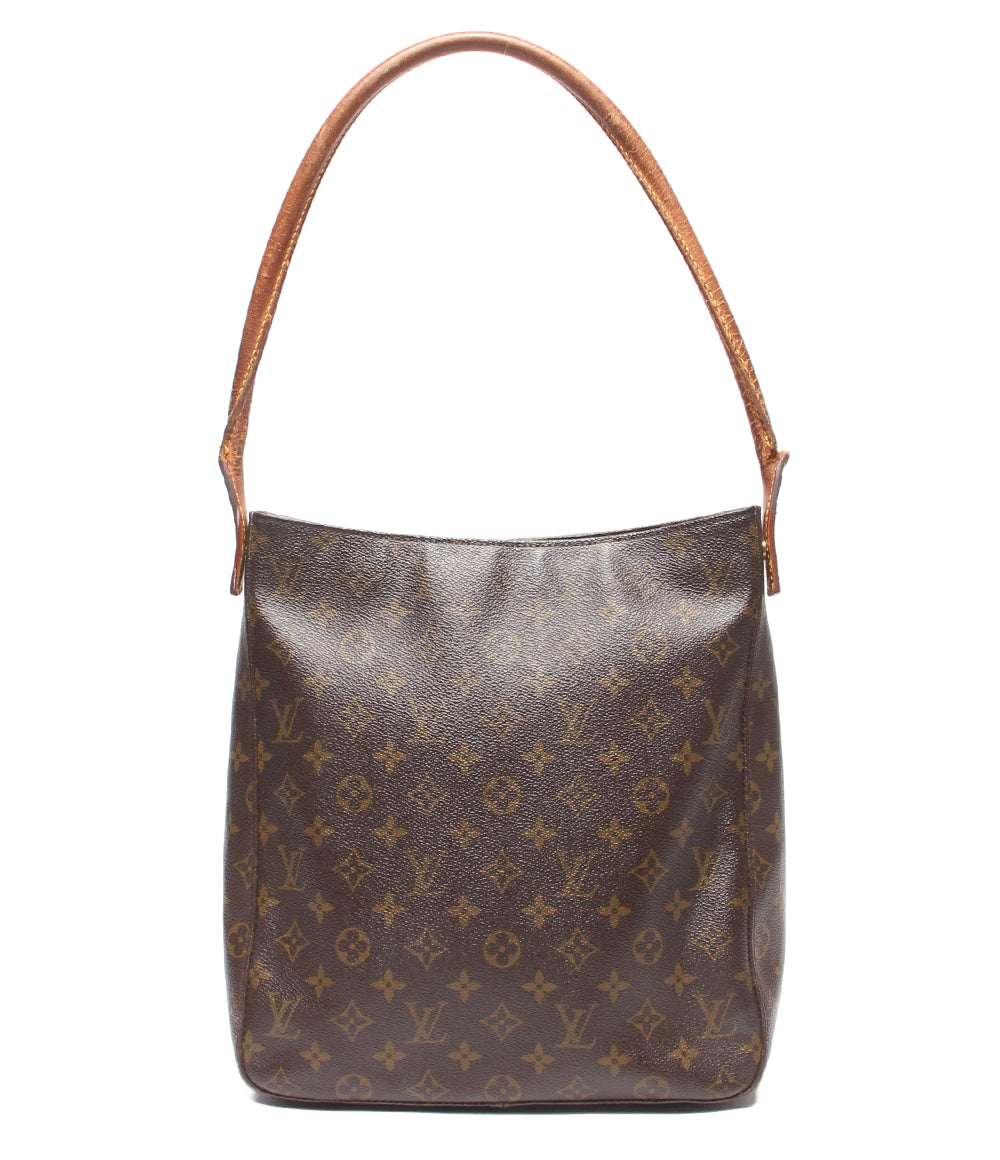 LOUIS VUITTON ショルダーバッグ 肩掛け ルーピングMM モノグラム