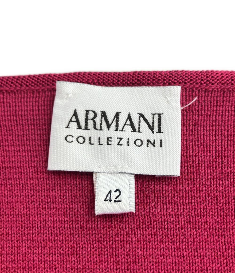 アルマーニコレッツォーニ ニットジャケット レディース SIZE 42 (L) ARMANI COLLEZIONI