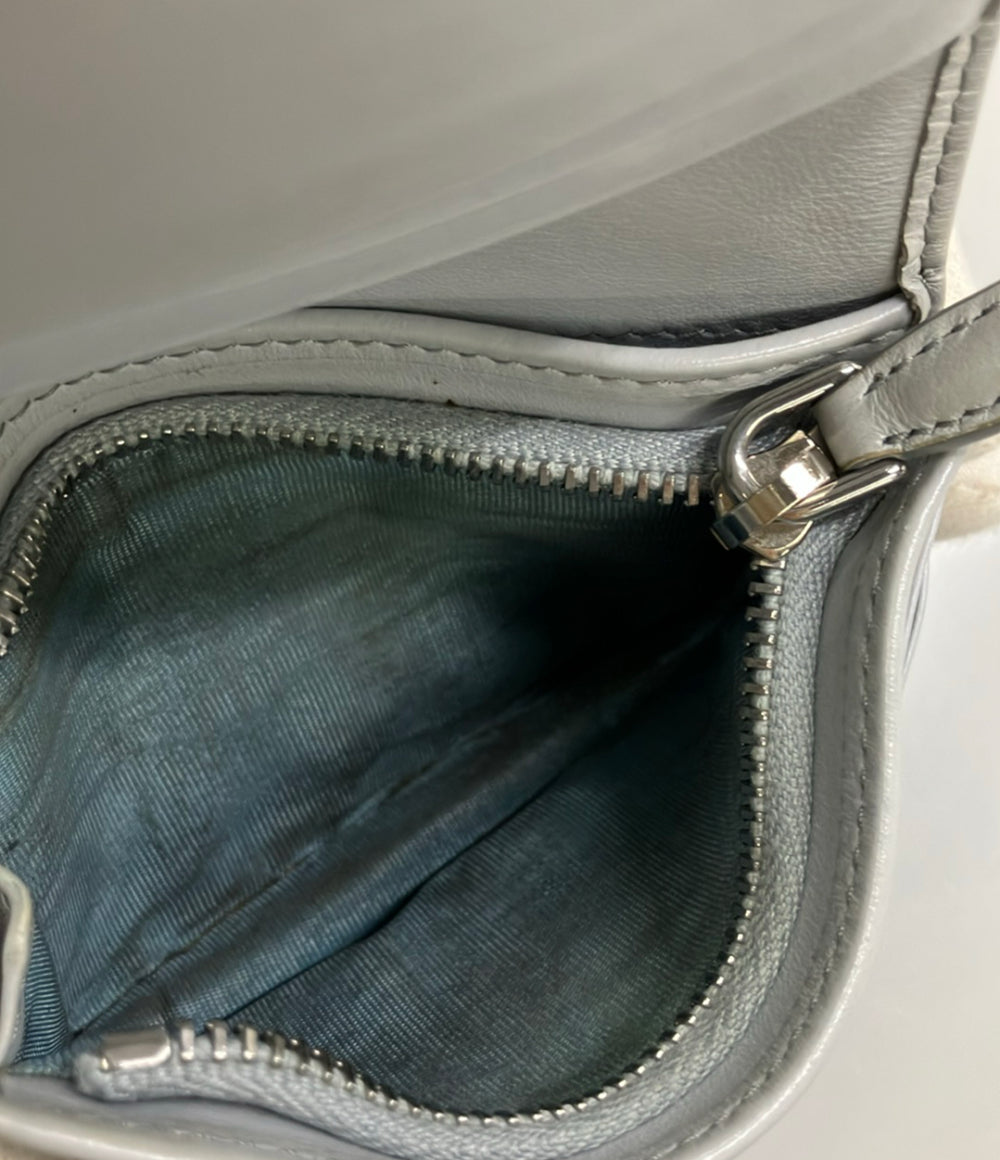 PRADA く 二つ折り財布 レザー レディース プラダ