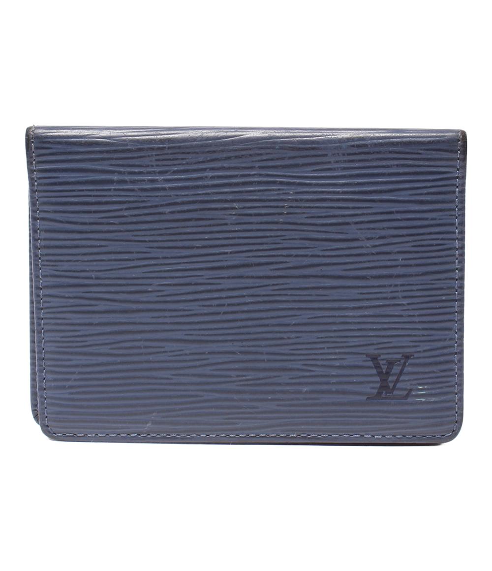 ルイ・ヴィトン パスケース ポルト2カルト ヴェルティカル エピ M6320G メンズ LOUIS VUITTON