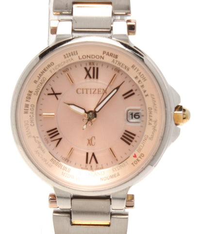 シチズン 腕時計 クロスシ― xC ソーラー ピンク EC1014-65W レディース CITIZEN