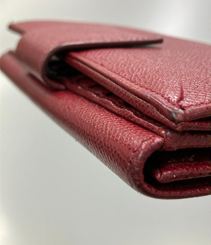 BVLGARI ダブルホック 二つ折り長財布 レザー レディース ブルガリ
