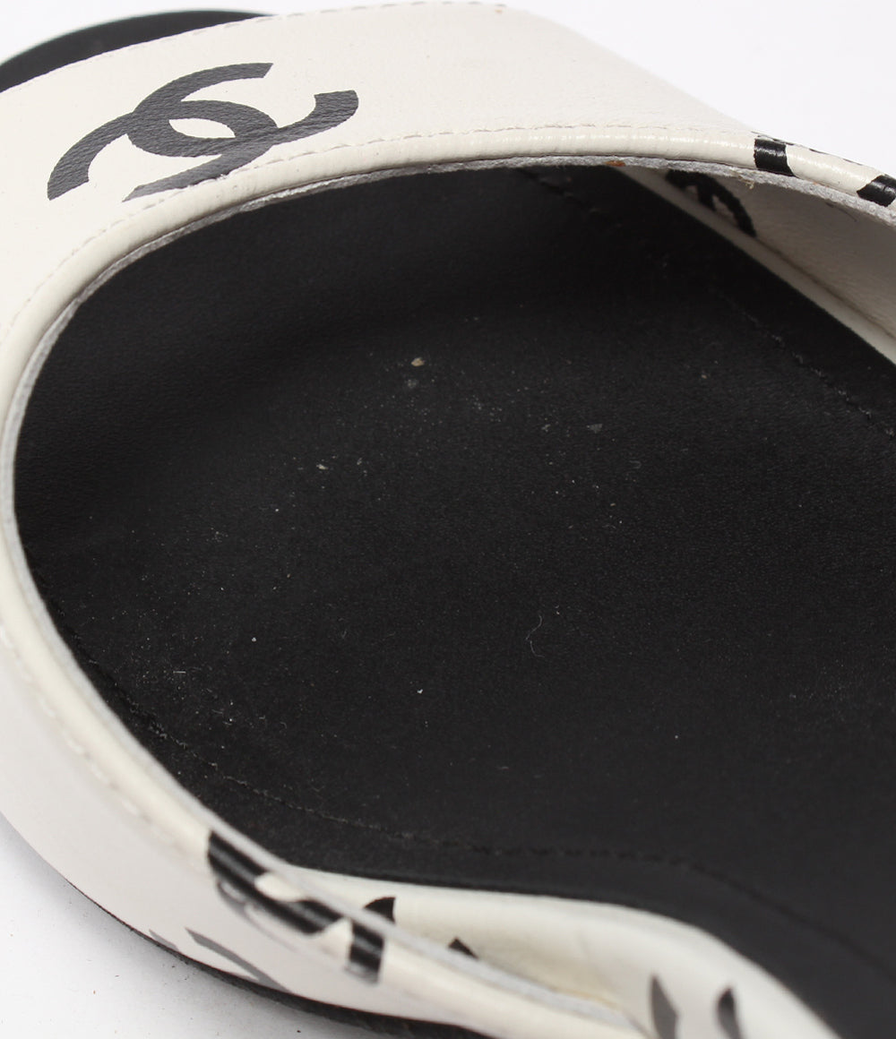 CHANEL サンダル ココマーク 総柄 レディース SIZE 35C シャネル