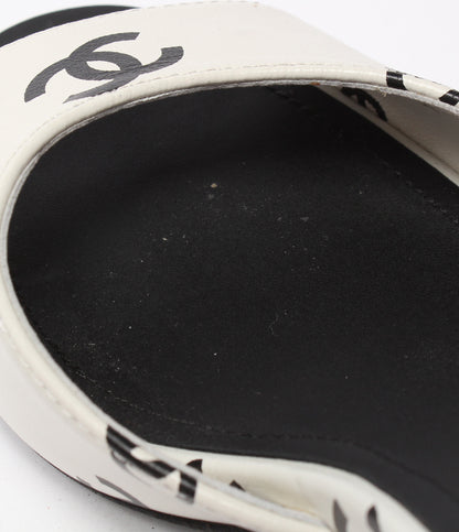 CHANEL サンダル ココマーク 総柄 レディース SIZE 35C シャネル