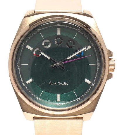 Paul Smith 腕時計 クオーツ グリーン F335-S082579 メンズ ポール・スミス