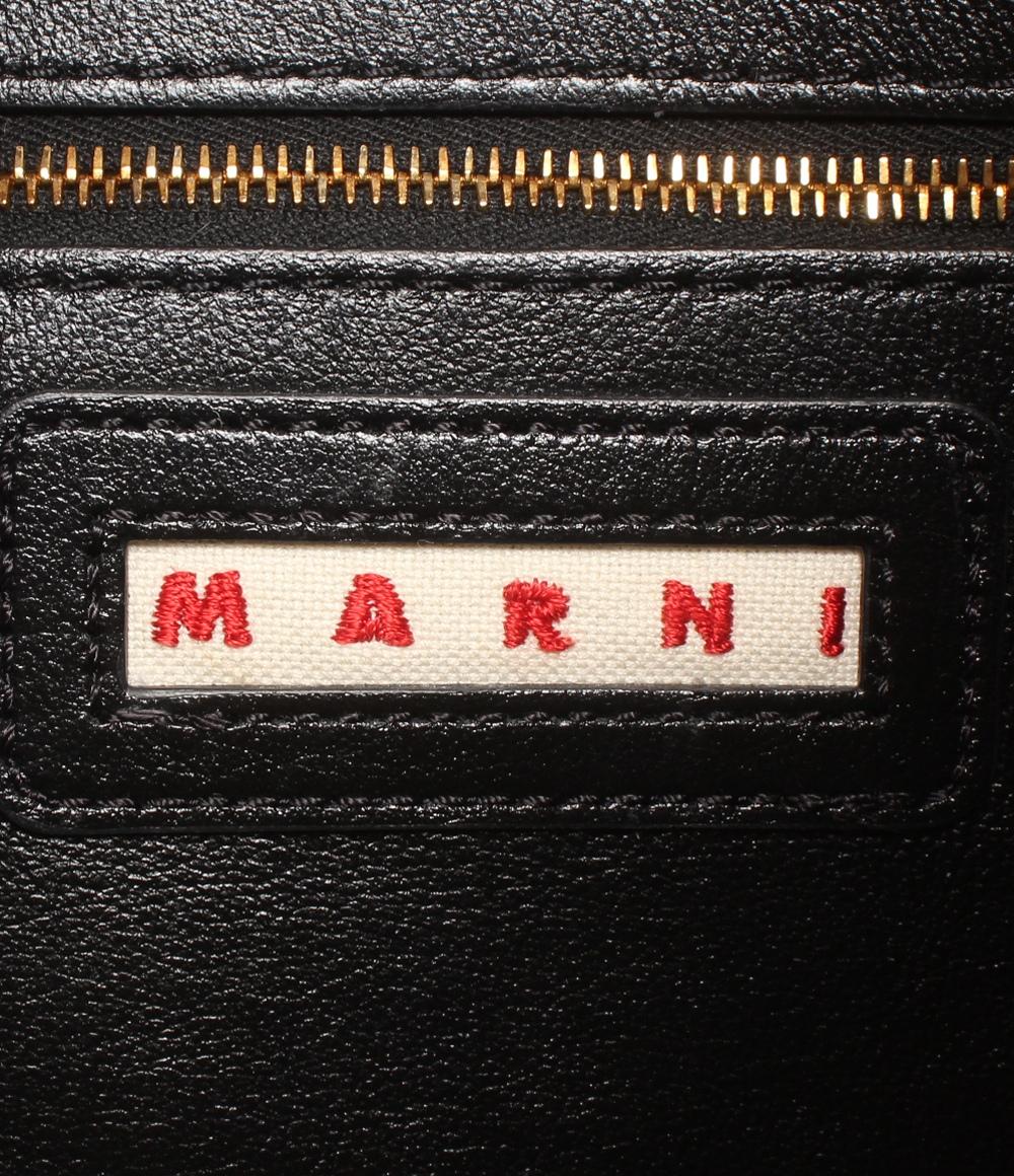 美品 MARNI 2way ハンドバッグ ショルダーバッグ 斜め掛け SHMP0040Q0 レディース マルニ