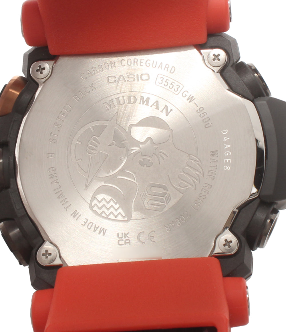 美品 CASIO 腕時計 マッドマン MUDMAN G-SHOCK 電波ソーラー ソーラー GW-9500 メンズ カシオ