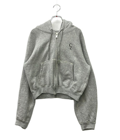 CLANE パーカー 2025aw 長袖 前面プリント ジップアップ ワンポイント LOGO COMPACT ZIP UP HOODIE 19105-1172 レディース SIZE 1 (S) クラネ
