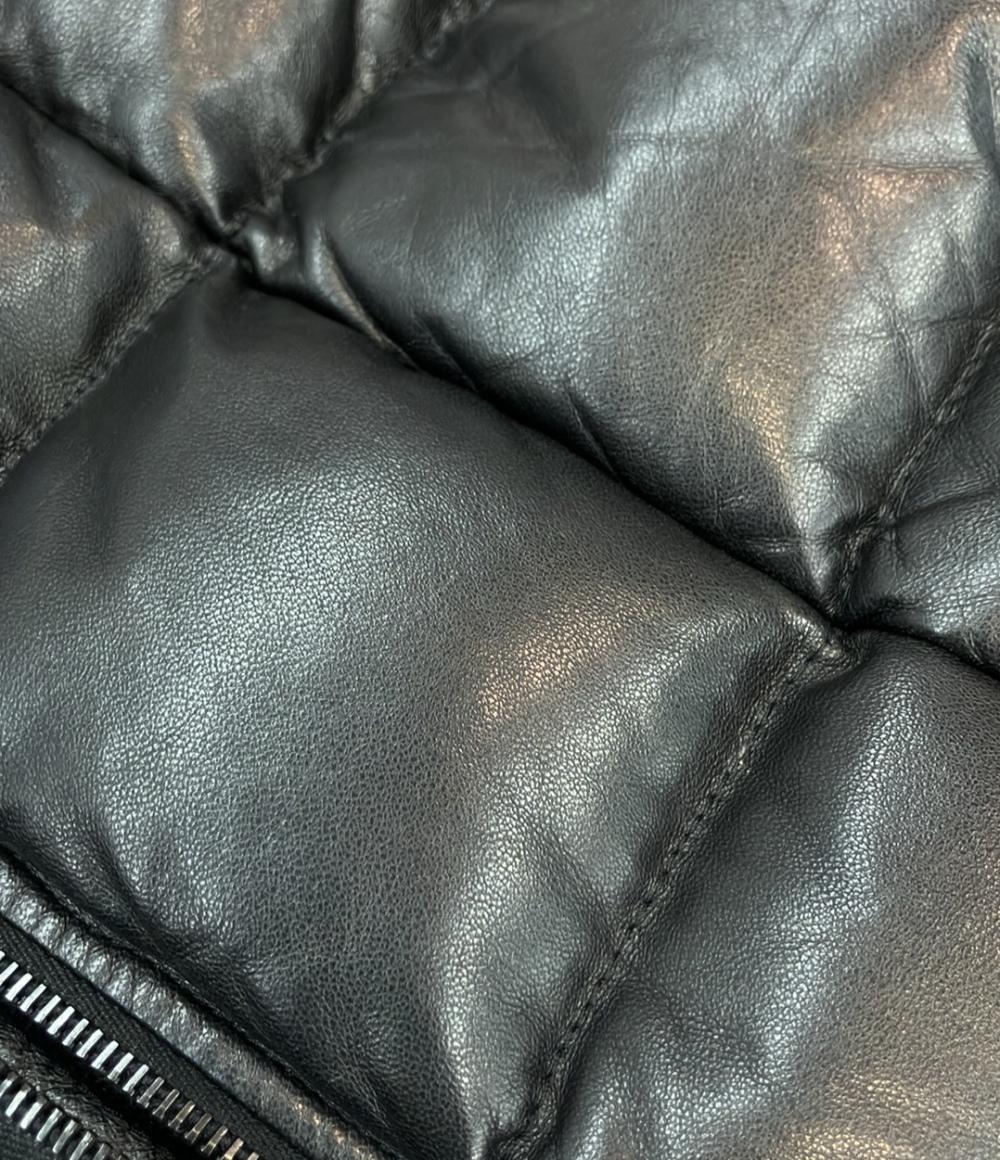 TATRAS レザーダウンベスト 12AW BECRUX MTA13A468 メンズ SIZE 2 (M) タトラス