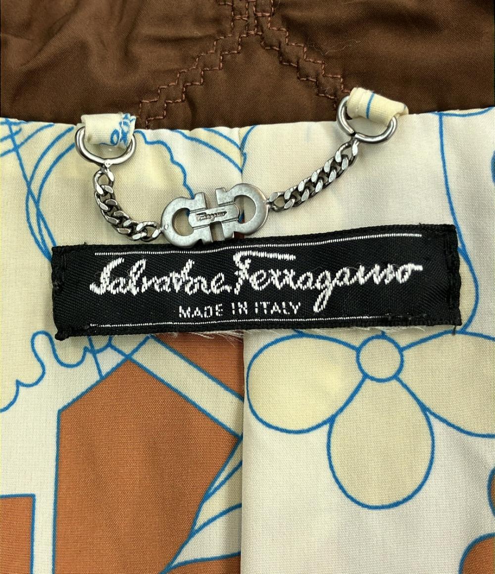 Salvatore Ferragamo キルティング ジャケット レディース サルヴァトーレフェラガモ