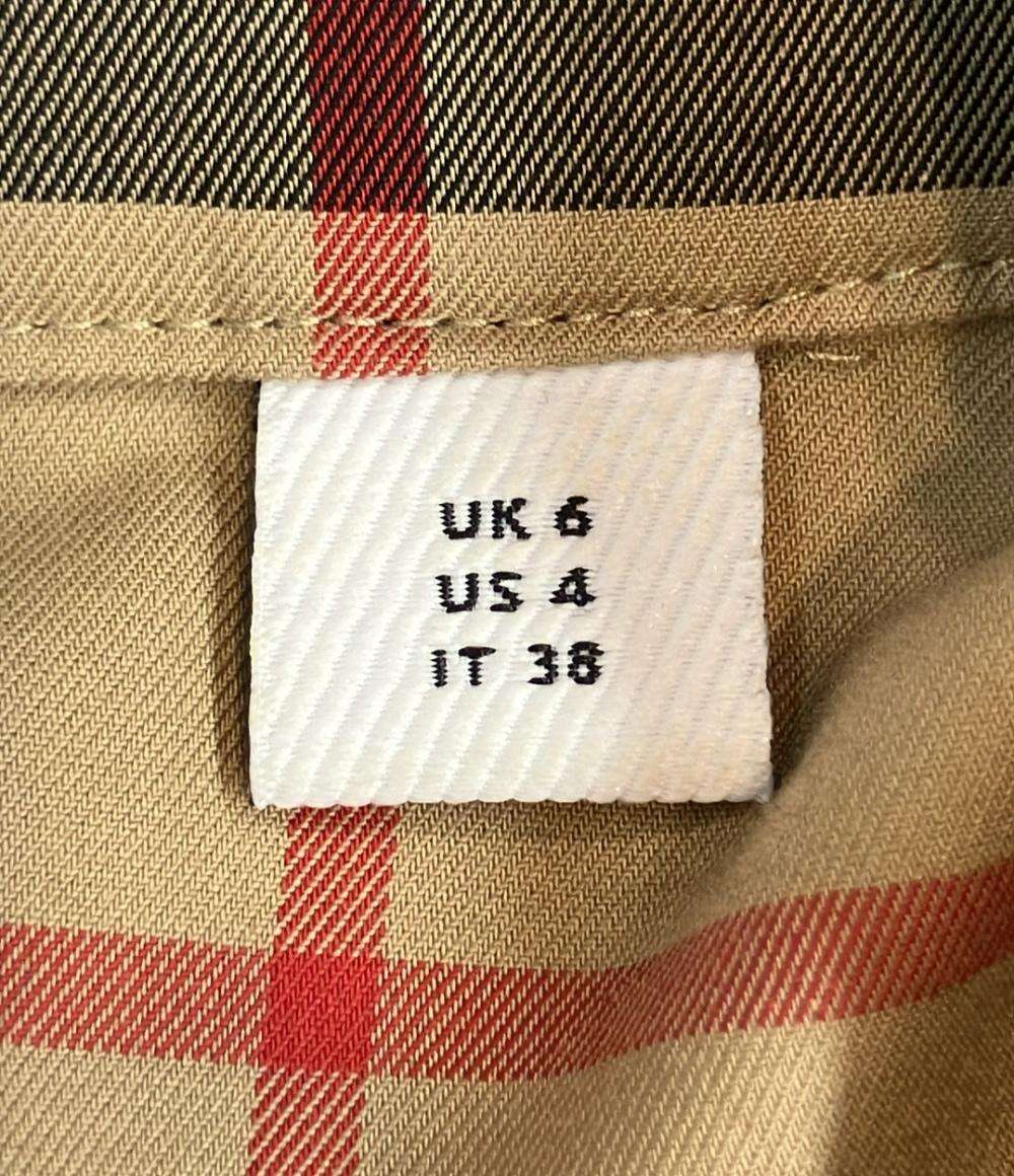 BURBERRY 長袖シャツ ノバチェック柄 インポート レディース SIZE 38 (S) バーバリー