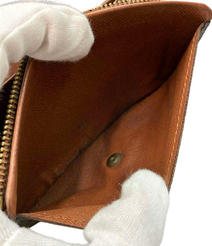 訳あり LOUIS VUITTON 二つ折り財布 ポルトモネ ビエ トレゾール モノグラム M61730 レディース メンズ ルイ・ヴィトン