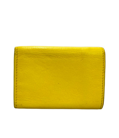 BALENCIAGA 三つ折り財布 レザー ペーパーミニ 391446 7155 レディース バレンシアガ