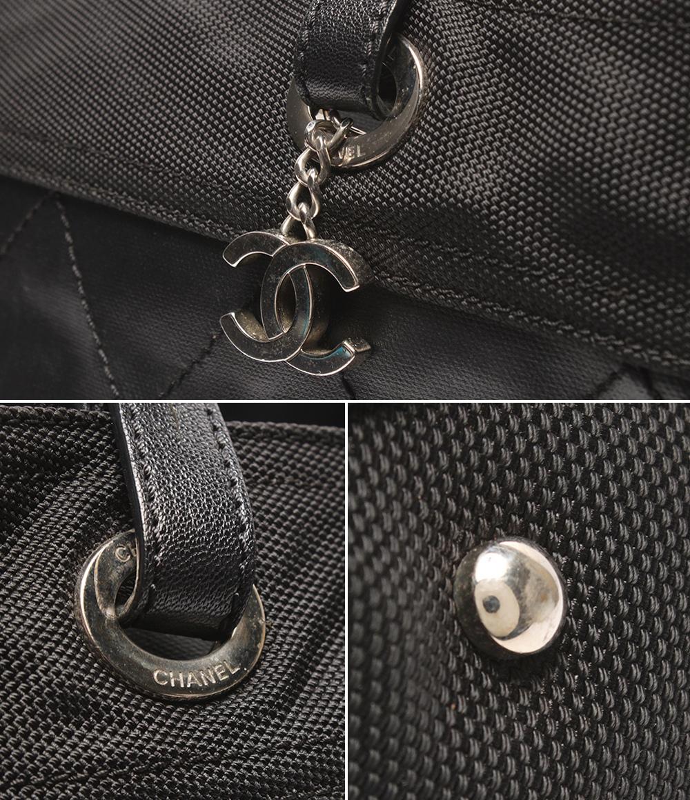 CHANEL トートバッグ シルバー金具 11番台 パリビアリッツトートMM レディース シャネル