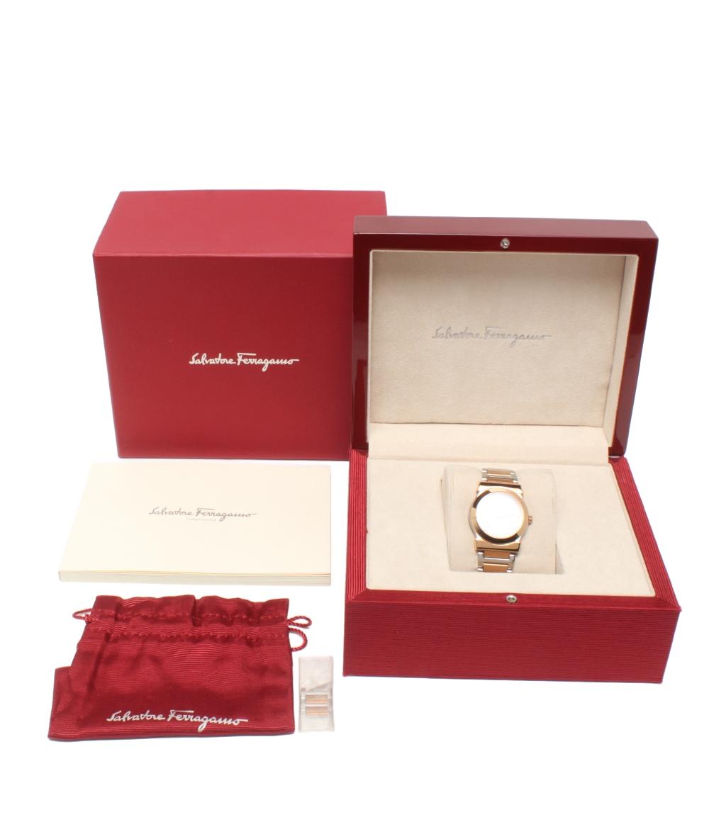 サルヴァトーレフェラガモ 腕時計 ベガ FIQ040016 クオーツ ゴールド系 レディース メンズ Salvatore Ferragamo Salvatore Ferragamo 腕時計 ベガ クオーツ ゴールド系 FIQ040016
