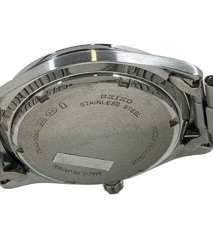SEIKO 腕時計 スピリット SPRIT クオーツ ネイビー 7N43-9080 メンズ セイコー
