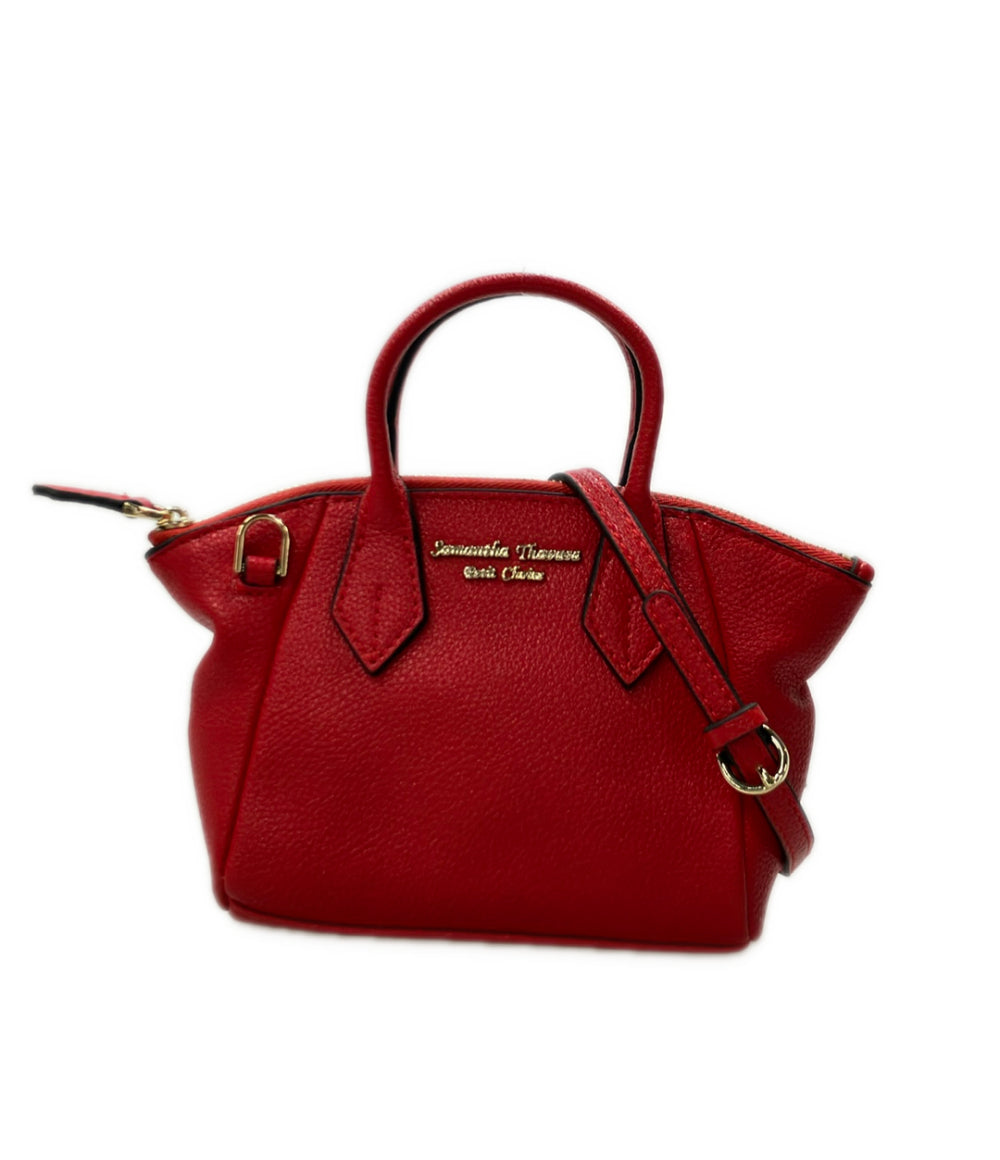 美品 Samantha Thavasa 2way ハンドバッグ ショルダーバッグ 斜め掛け レディース サマンサタバサ