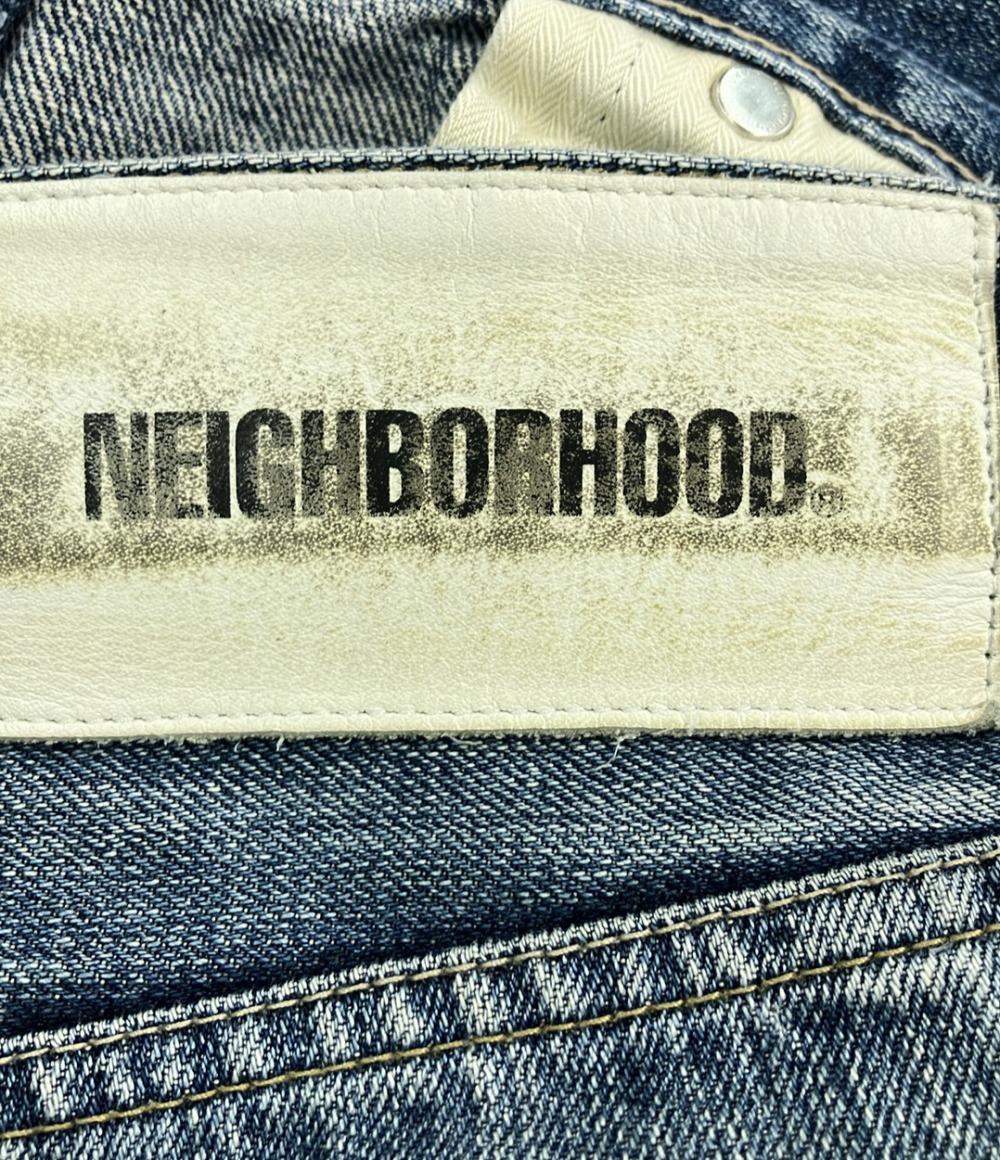NEIGHBORHOOD デニムパンツ ダメージ加工 232XBNH-PTM06 メンズ SIZE M ネイバーフッド