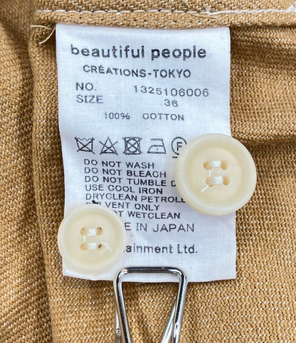 ビューティフルピープル シャツワンピース レディース SIZE 36 (XS) beautiful people