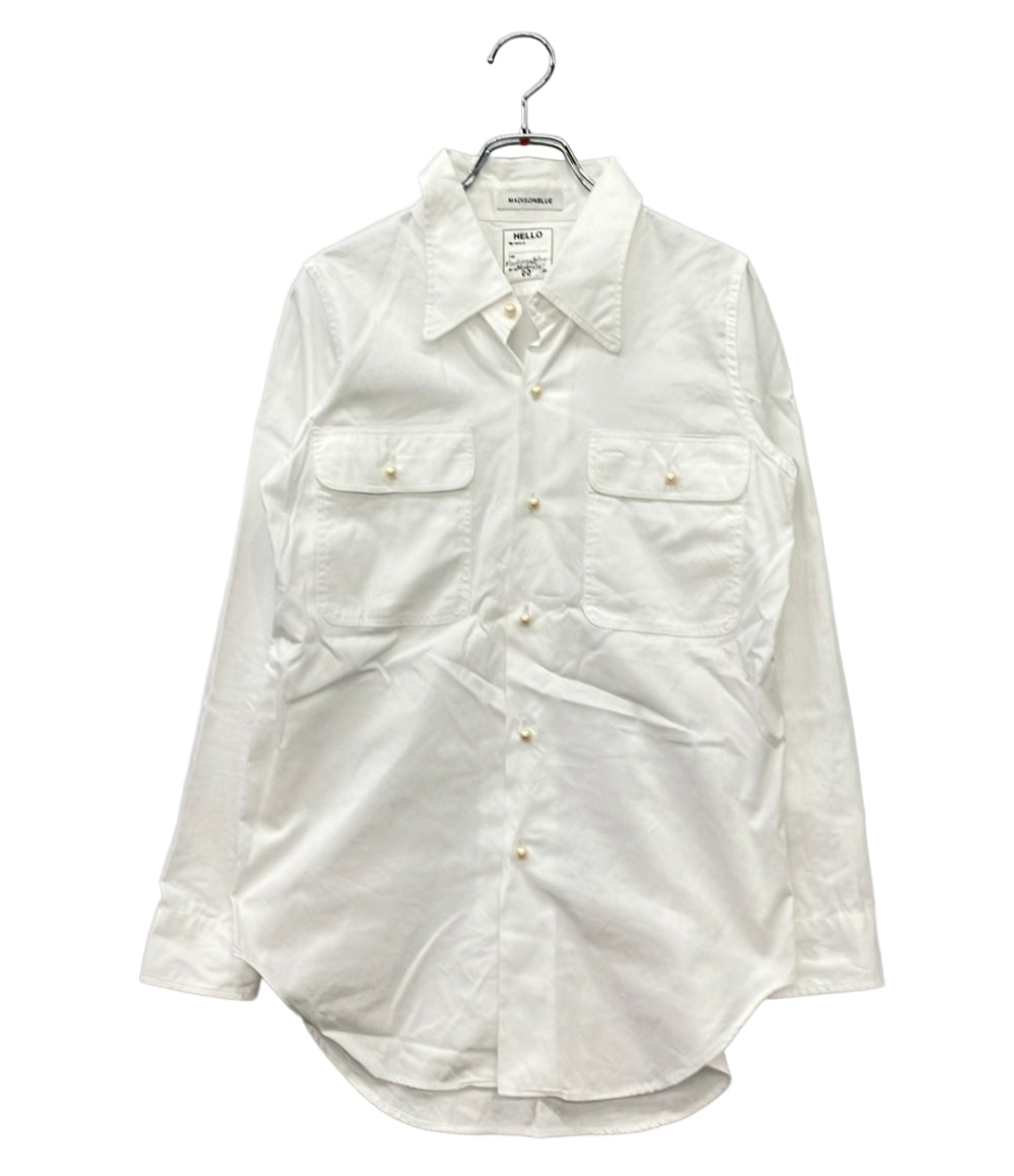 MADISONBLUE 長袖シャツ パールボタン MB234-5101NM レディース SIZE 00 (XS) マディソンブルー