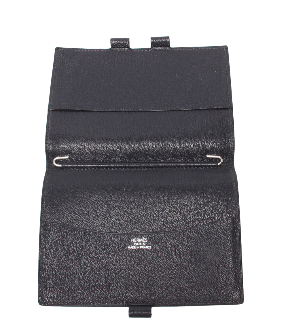 HERMES 手帳カバー □I刻印 シルバー金具 アジェンダGM レディース メンズ エルメス